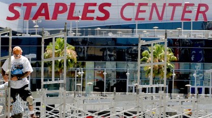 No Ticket? Stay Away From Staples Center