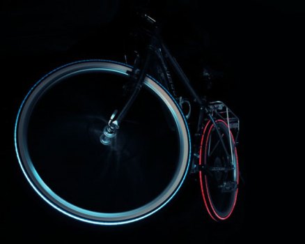 LED Bike Tires That Look "Pimp"