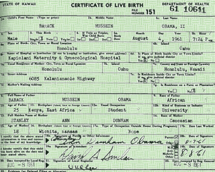Facebook Explodes About Obama's Birth Cert