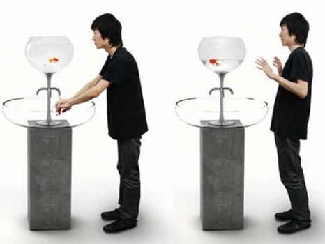 Conserve Water With the Fishbowl Sink