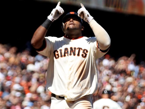 Sandoval Pushes Giants Past Brewers 13-3