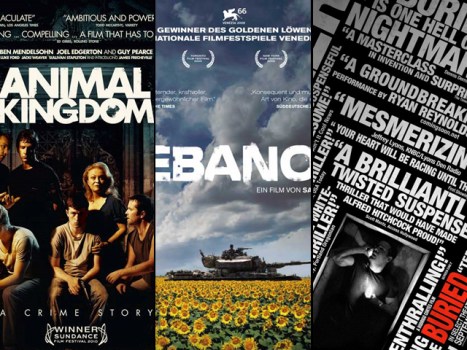 Now On Home Video: "Lebanon," "Animal Kingdom" and "Buried"