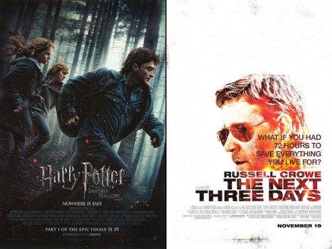 This Week's New Movies: Everyone's Watching "Harry Potter" Over "Next Three Days"