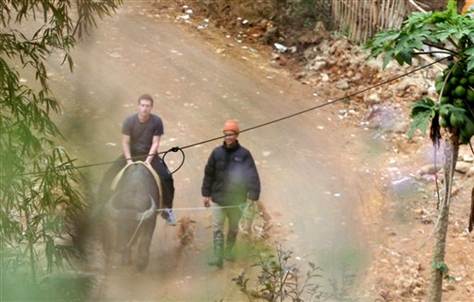 Zuckerberg Rides a Water Buffalo in Vietnam