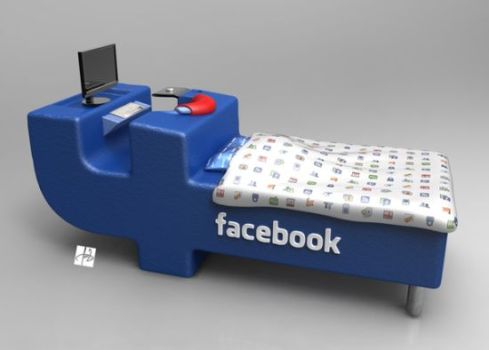 Facebook Bed Lets You Update Your Profile in Your Sleep