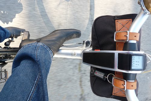 Bikes + Cute Shoes = Awesome