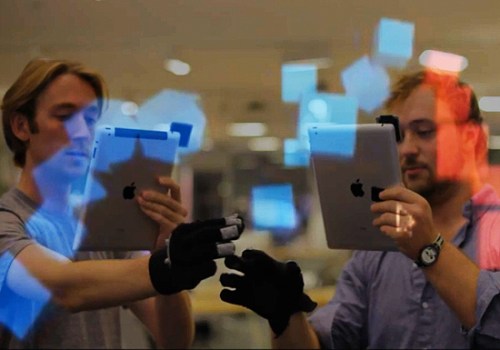 iPad Augmented Reality Glove Creates 3D Objects