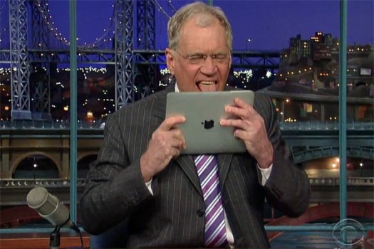 Letterman's iPad 2 Top 10