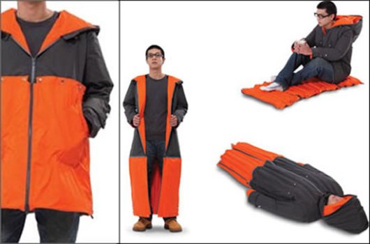 Inflatable Sleeping Coat Is One Modular Jacket to Rule Them All