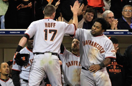 Giants Tie Game Late, Top Padres 6-2