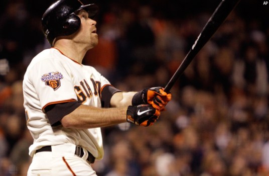 Schierholtz, Giants Walk Off on Pads in 14th