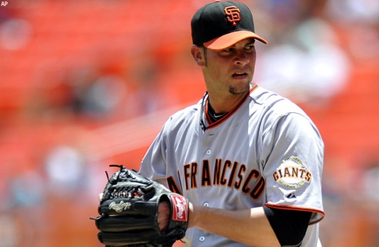 Belt Blasts Two HRs, Giants Top Marlins