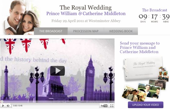 Google Joins Royal Wedding Party