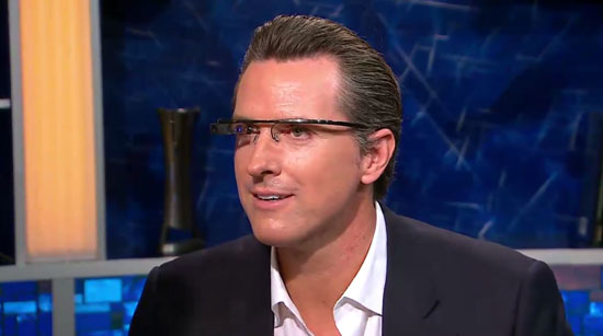 Google's Brin Rides NYC Subway in Google Glass