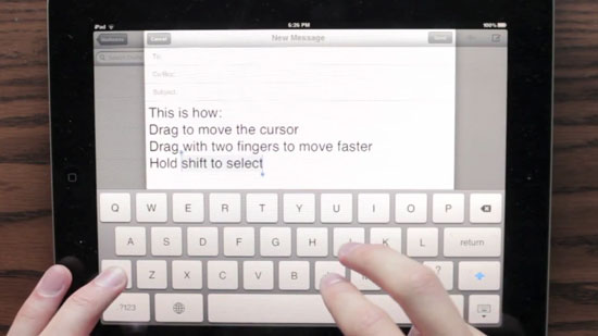 Simple Fix Would Make Typing on iPad More Pleasant