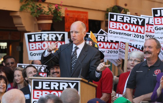 Brown Drives One Taxpayer From State