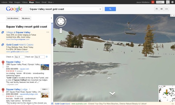 Google Adds Ski Resorts to Street View