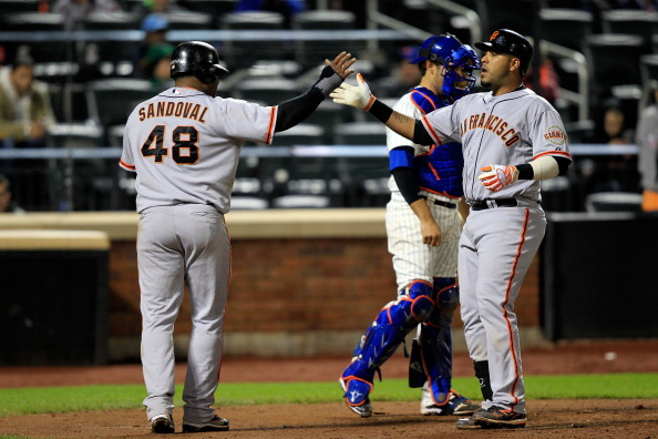 Images: Giants Take Double Header vs Mets