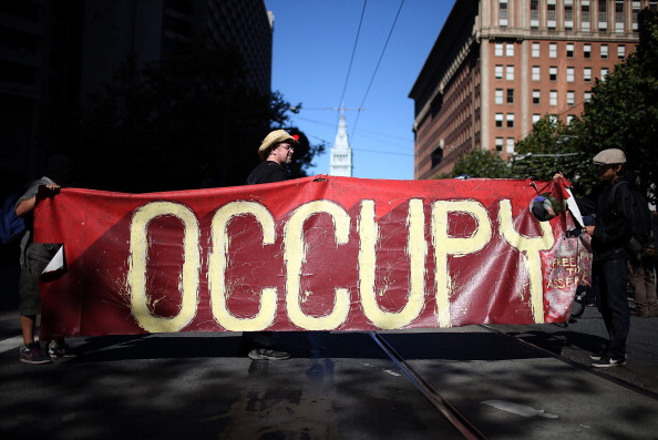Occupy SF Gathers for Anniversary