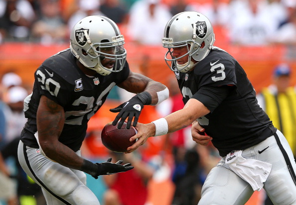 Raiders Trampled by Dolphins