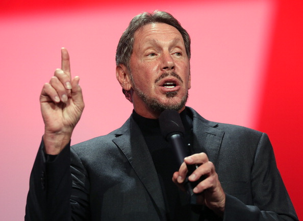 Larry Ellison Speaks at Oracle Open World