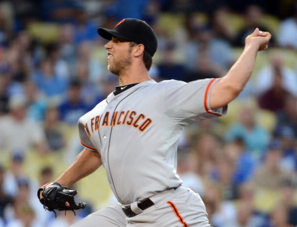Giants Top Dodgers in Game 1