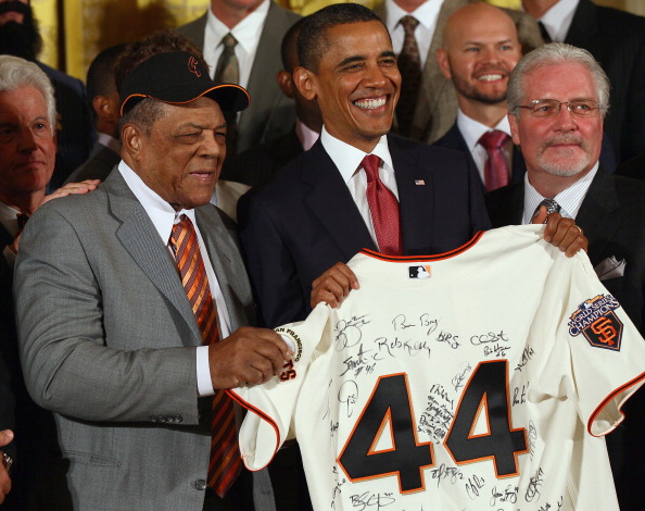 Obama Welcomes the Giant to the White House
