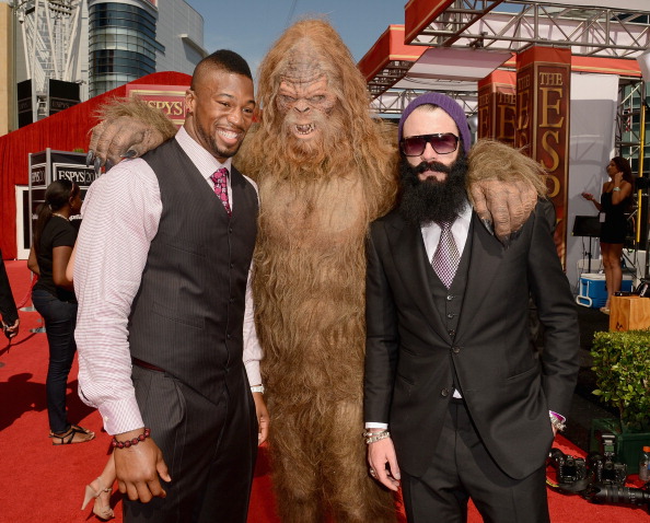 Brian Wilson and Sasquatch at the ESPY's