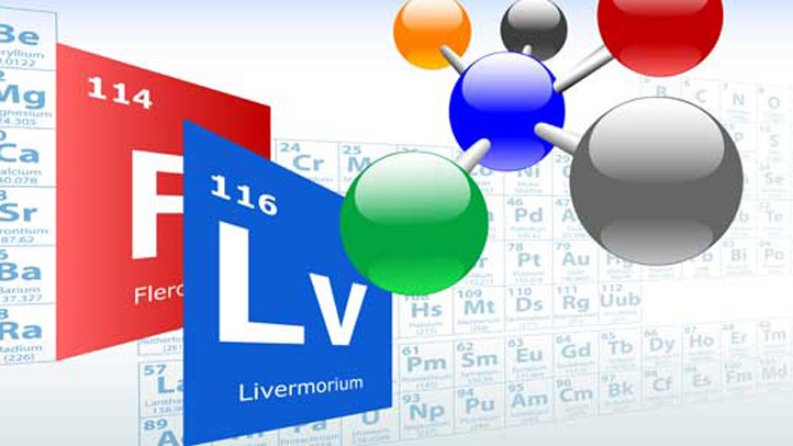 On May 30, 2012, the International Union of Pure and Applied Chemistry (IUPAC) officially approved new names for elements 114 and 116, the latest heavy elements to be added to the periodic table, Flerovium and Livermorium, respectively.