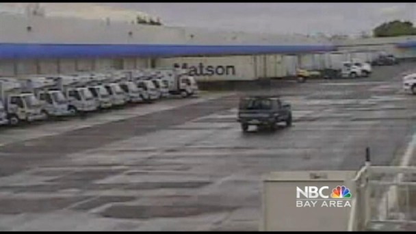 Cargo Theft Caught On Tape