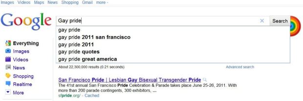 Is Google Keeping Gay Pride in the Closet?