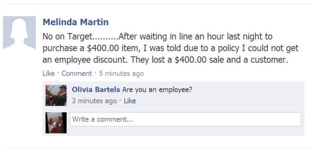 Black Friday Shoppers Vent on Facebook