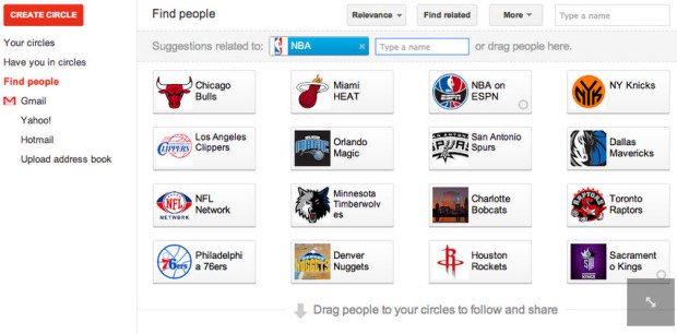 Google Streamlines Google+ Circle Pages