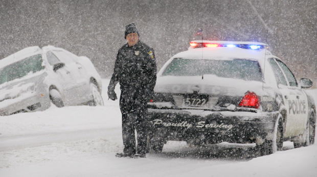 Winter Wallops the Country