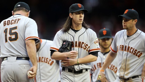 Lincecum Struggles, SF Lose 5-4 to D'backs