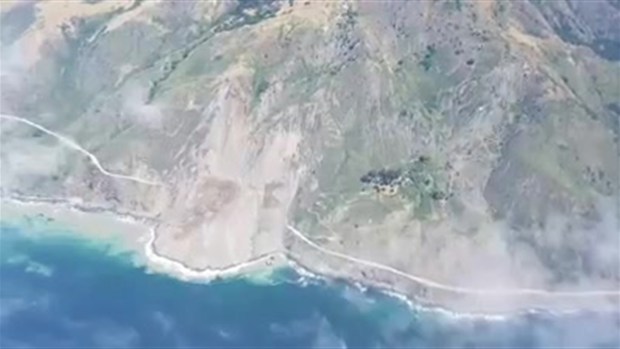 Huge Landslide Buries More Of Scenic California Highway