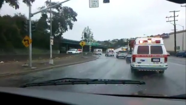 Video: Ride With Bryan Stow's Paramedics