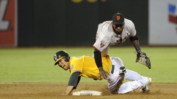 Giants Fire Back at A's on Territory Rights