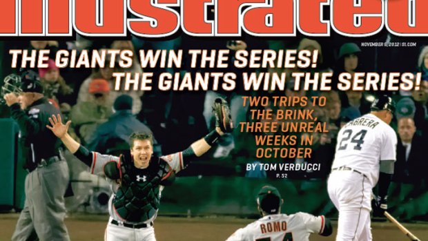 Giants Land Sports Illustrated Cover