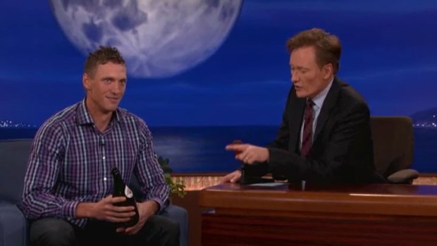 Hunter Pence Appears on 'Conan,' 'Loves Katy Perry'