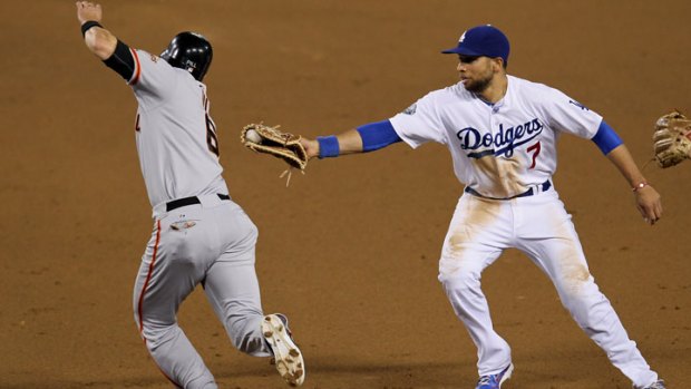 James Loney Punked the Giants Tuesday