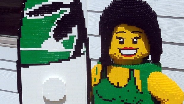 LEGOs at the Lake