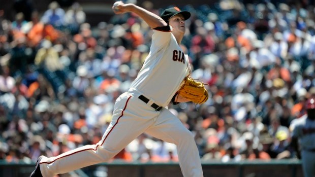 Matt Cain's Finger Is Just Fine