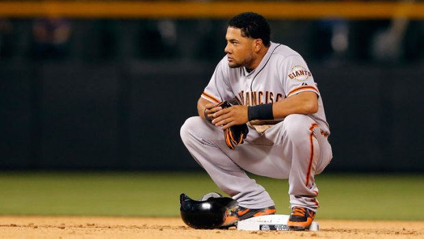 No Postseason Melky for Giants