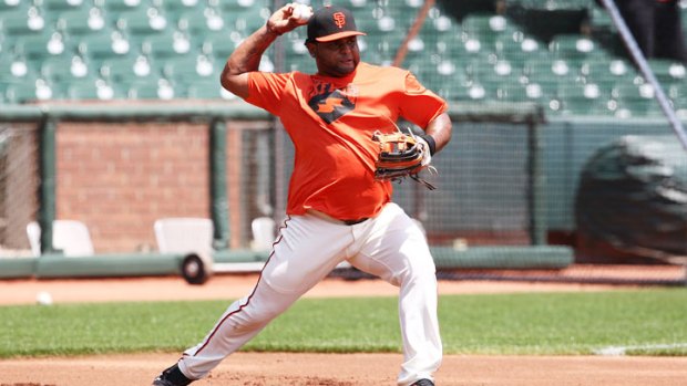 Bochy Miffed at Panda's Paunch