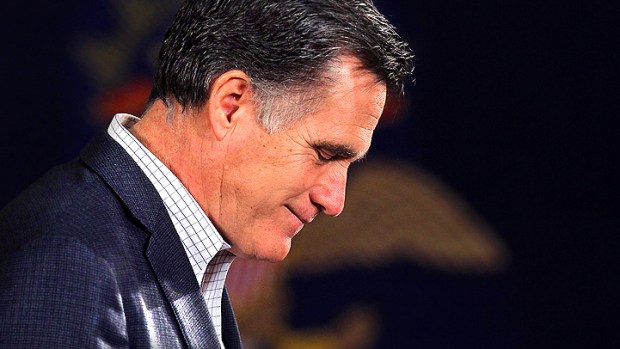 Romney Losing Love in California