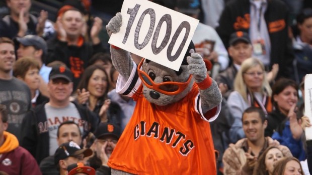 Lincecum Is 8th Pitcher With 1K K's in 5 Years