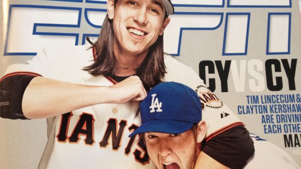 Lincecum Lands Mag Cover With Kershaw