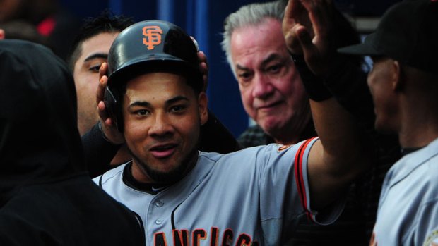 VIDEO: Melky Cabrera Taunts Braves Fans