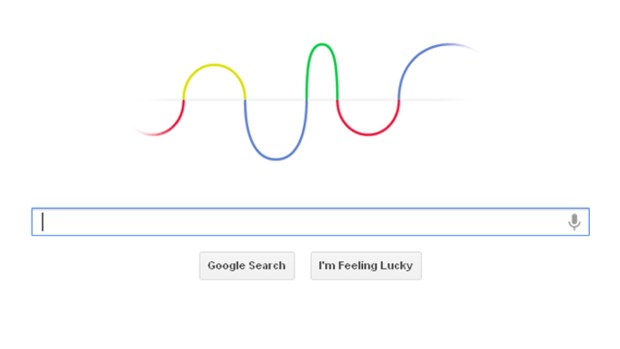 Google Doodles an Honor for Heinrich Hertz